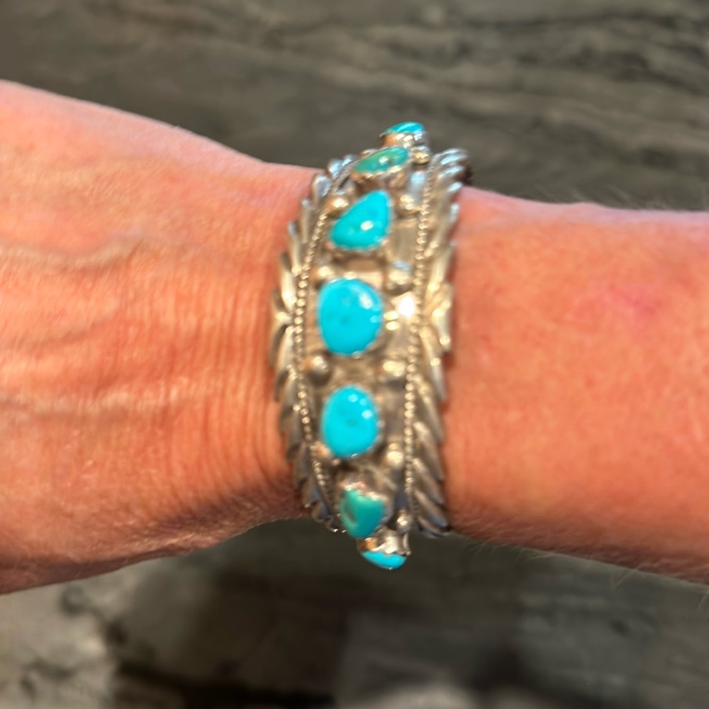 Sterling silver bracelet southwestern